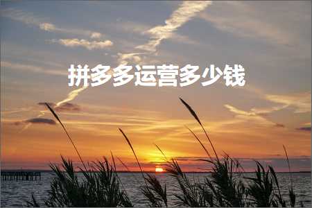 鐢靛晢鎷煎澶氳繍钀ュ灏戦挶